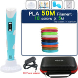 Creative 3D Printing Pen for Kids - LCD