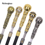 Colorful Luxury Round Handle Walking Stick with Hidden