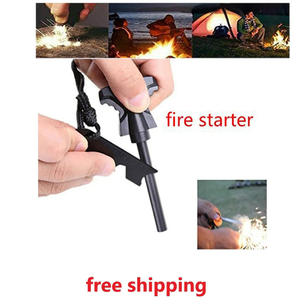 Outdoor Camping Equipment Portable Matchstick Magnesium Strip Lighter