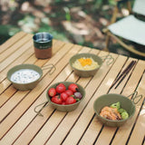 Camping Cookware Kit Outdoor Aluminum Cooking Set Water