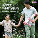 32hole Bubble Gun Rocket Automatic Soap Bubble Machine