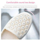 Hollow Out Flats Women Shoes Slip on Casual