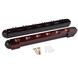 6pcs Billiard Cue Holder Wall Hanging Fishing Rod