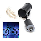 LEDs Light Wheel Rim Spoke Clip Tube Safety