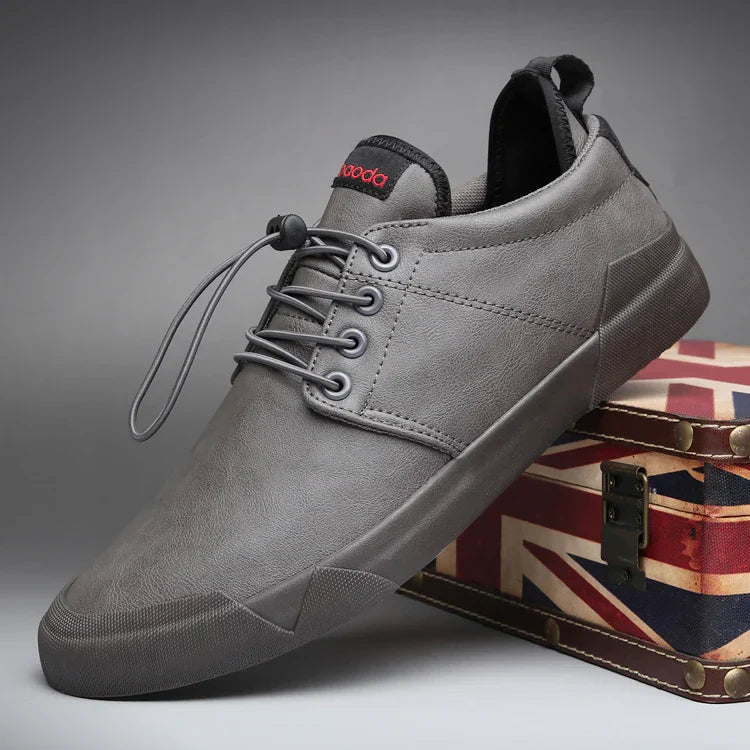 2024 Shoes for Men Leather Casual Shoes Spring