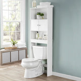 White 23 in. W Bathroom Space Saver Cabinet