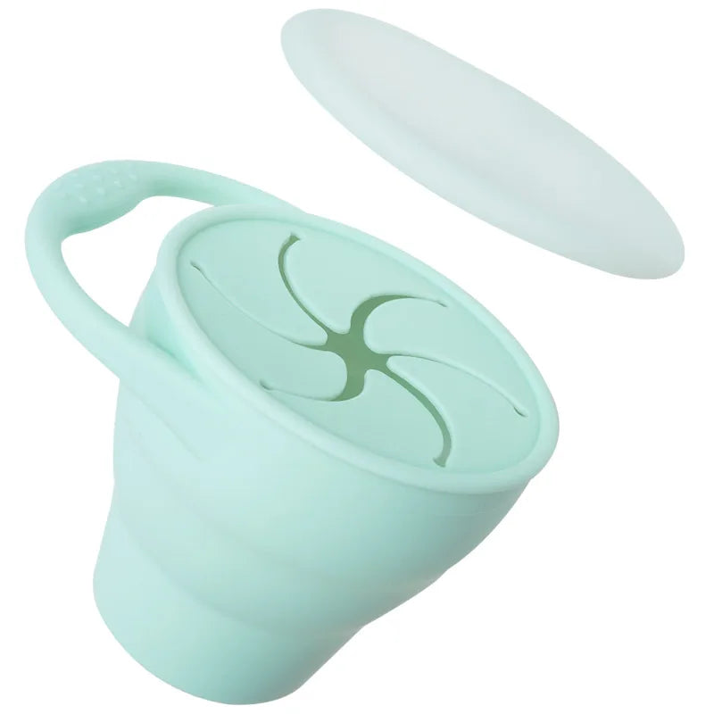 BPA Free Kids Silicone Food Storage Box Solid