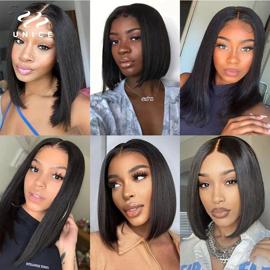 Unice Hair 13x4 Lace Front Human Hair Wigs