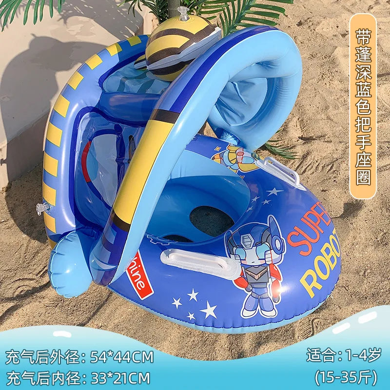 Infant Baby Float Swimming Seat Circle Inflatable Pool