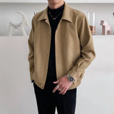 Spring and Autumn new men's casual lapel jacket