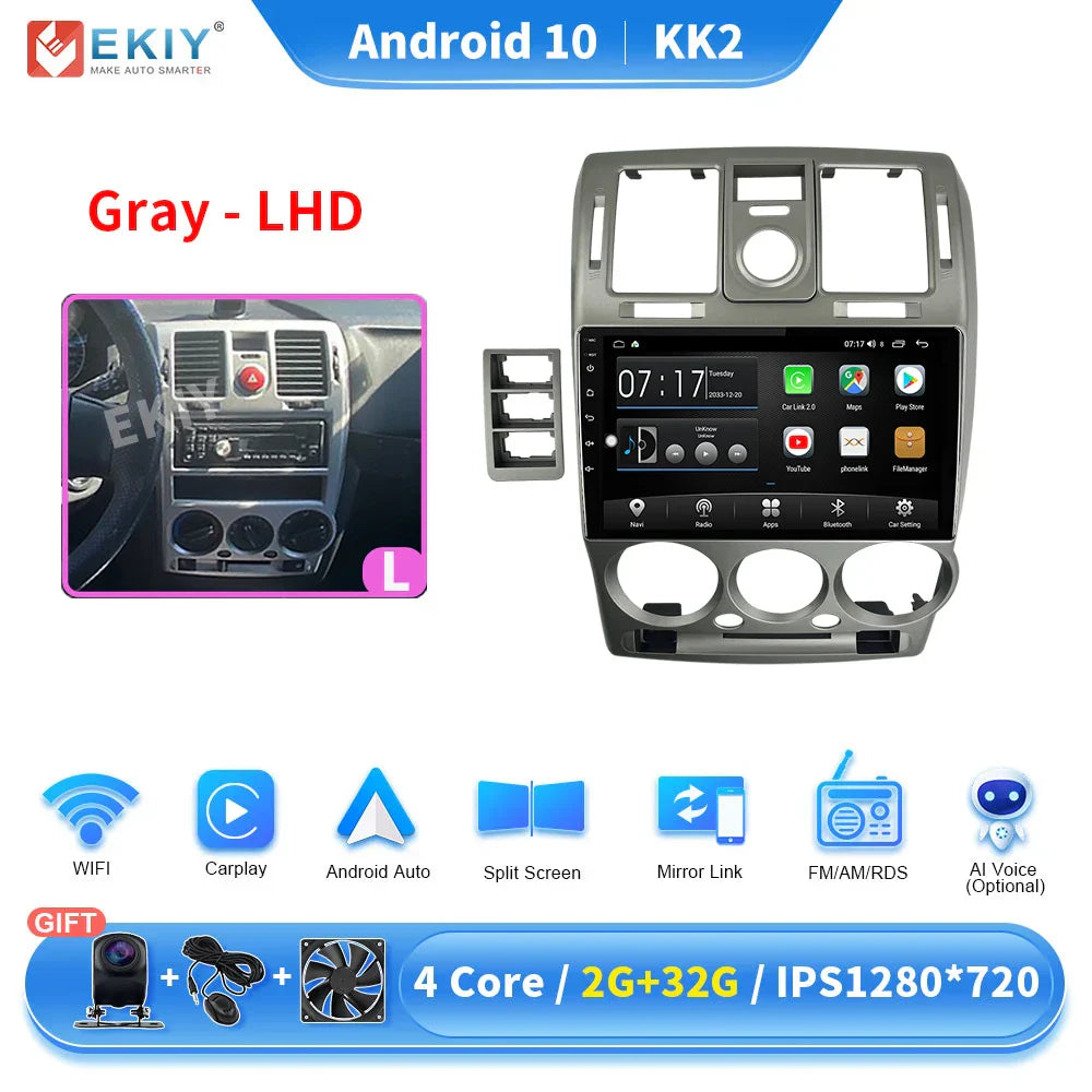 EKIY KK5 Android Radio For Hyundai Getz Multimedia