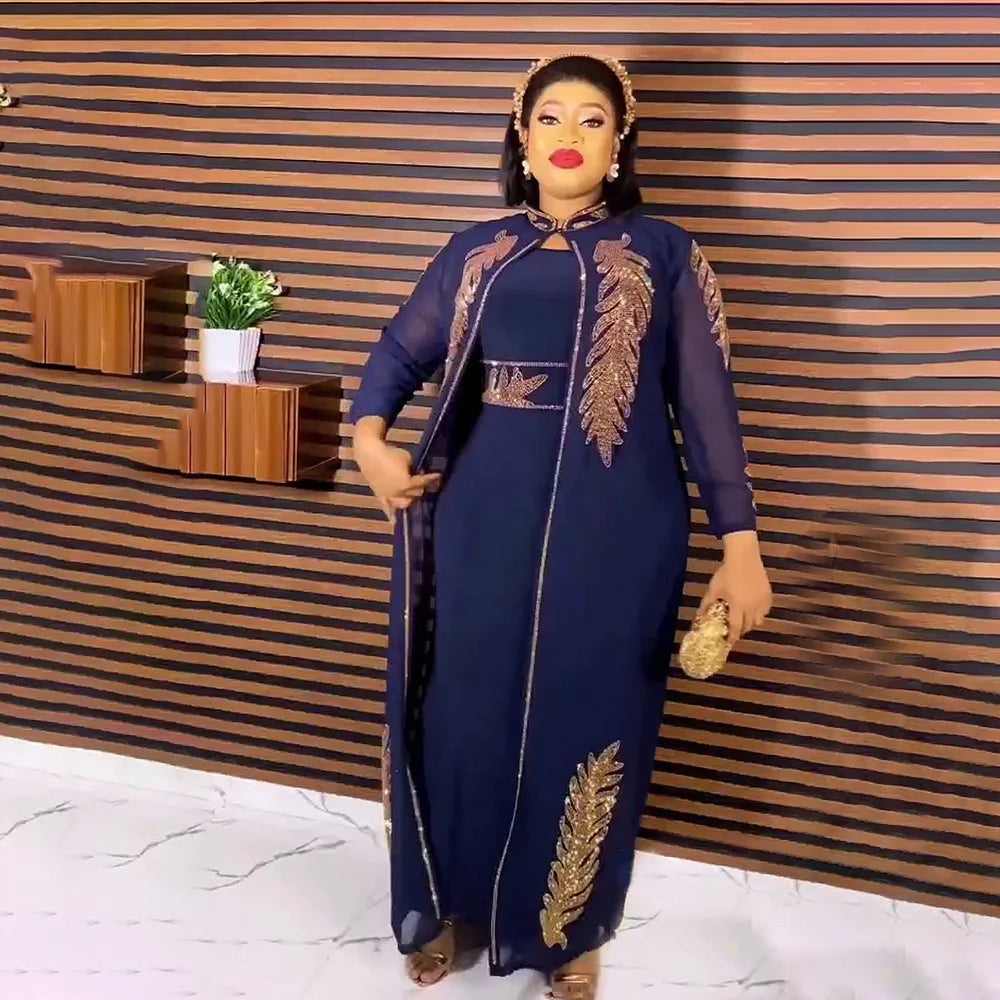 2023 African Wedding Party Dresses for Women Spring