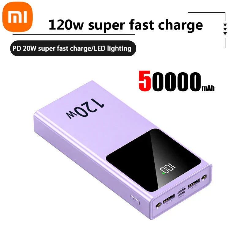 Xiaomi 200000mAh Power Bank Super Large Capacity 120w