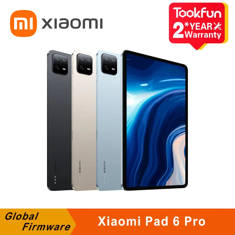 Global Firmware Xiaomi Mi Pad 6 Pro Tablet