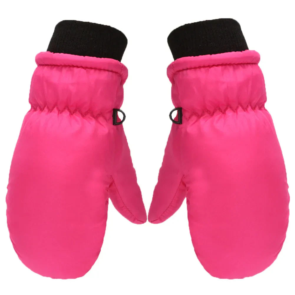 Children Gloves Windproof SML Size Gloves Winter Warm