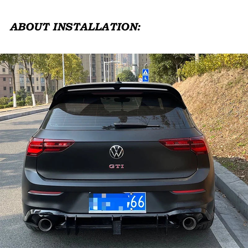 1 Pcs Matte Stainless Steel Car Exhaust Tip