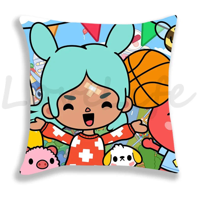 Toca Life World Pillow Case Home Decorative Toca
