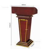 Simple Modern Class Furniture Church Lectern Speech Table
