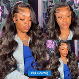 30 40 Inch 13x4 Body Wave Lace Front