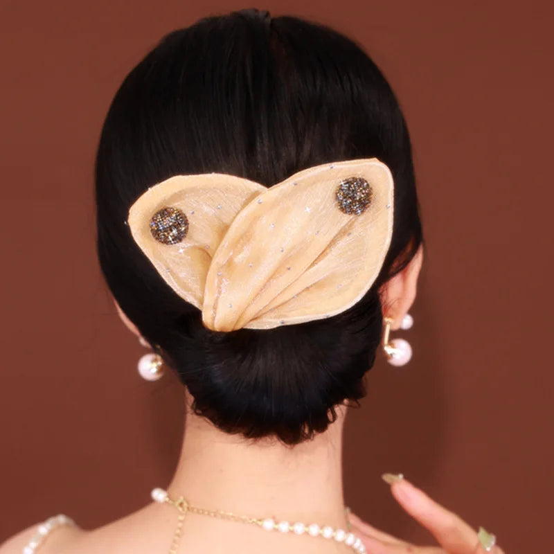 Magic Bow Hair Clip Style Braiding Tools Donut
