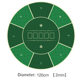 Deluxe Suede Texas Holdem Game Table Mat Nonslip
