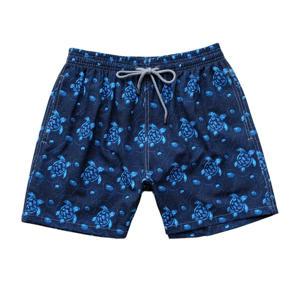 Turtle Shorts For Men Swimming Trunks Summer Four