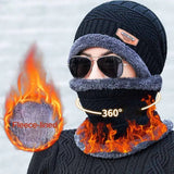 Winter Men's Beanie Knitted Hat Winter Hat Beanie Hat Women's For Helmets For Motorcycles Snowmobile Gears Blaclava