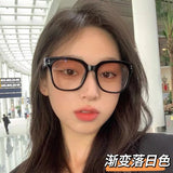 New Fashion Design Gradient Colorful Sunglasses Summer UV