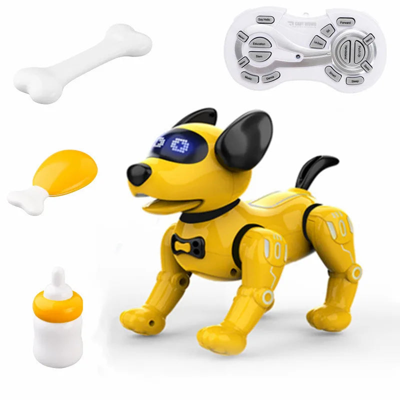 Funny RC Robot Electronic Dog Stunt Dog Voice