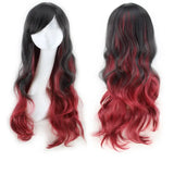 Lady 80cm Long Curly Wigs Fashion Cosplay Costume