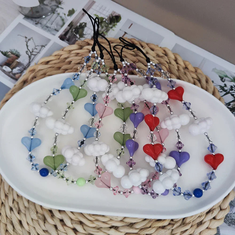 HERLOOK New In Heart Phone Strap Korea Fashion