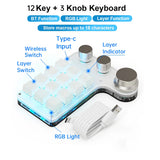 Programming Macro Custom Knob Keyboard RGB 3 Key