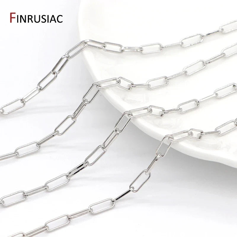 2021 New Trendy 4mm Round OShape Chain Big