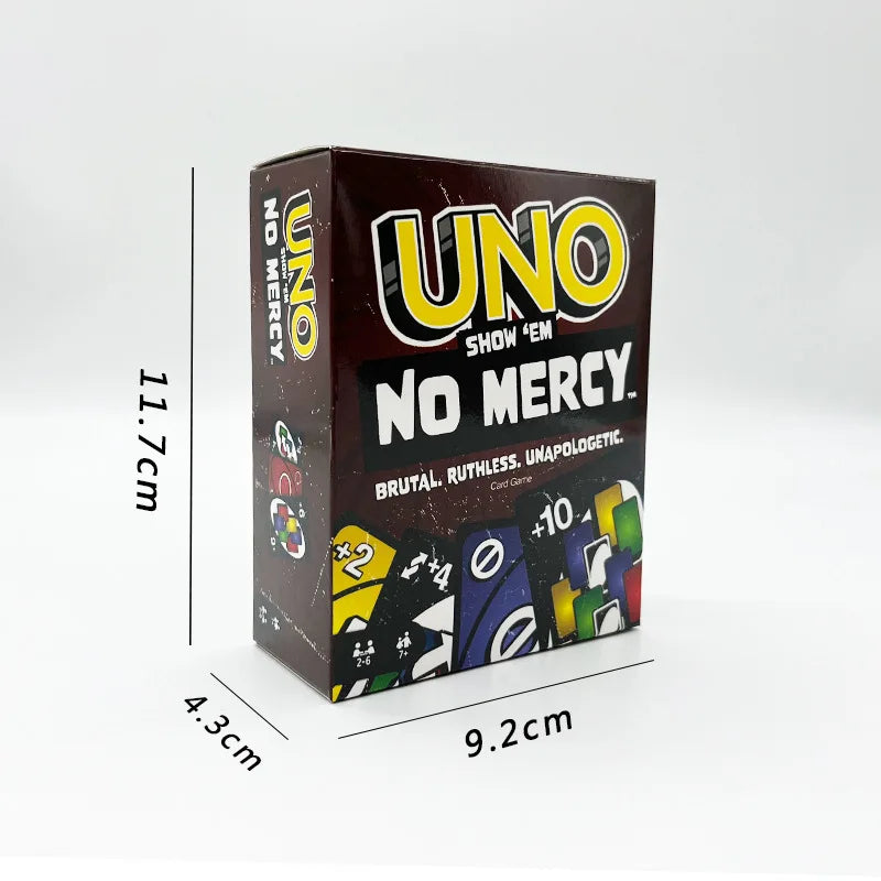 UNO NO MERCY Matching Card Game Minecraft Dragon