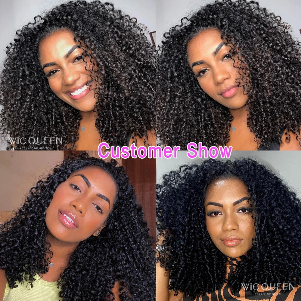 Brazilian 3B 3C Spirals Curly Bundles With Frontal