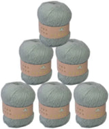 6 Balls Angora Mohair Wool Yarn for Knitting