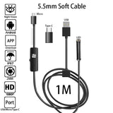 5.5 MM IP67 Waterproof Endoscope Camera 6 LEDs