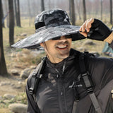 Big Head Size Fishing Hat for Men's Summer
