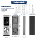 Laser Distance Meter Rangefinder Laser Tape Measure Digital