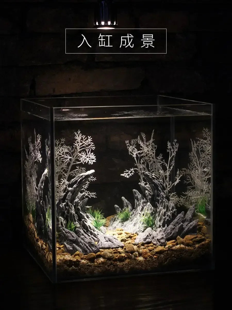 Canyon Scenery Fish Tank Simulation Seiryu Stone Landcape