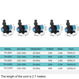 High Power Aquarium AC Variable Frequency Submersible Pump