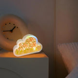 Clouds Tulip Lamps LED Night Light Mirror Table