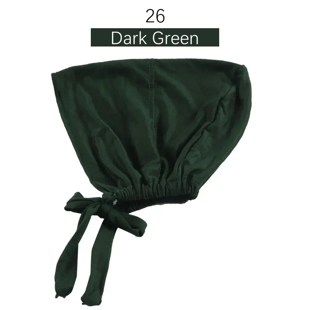 Inner Tie Back Hijab Cap Modal Turban Hat