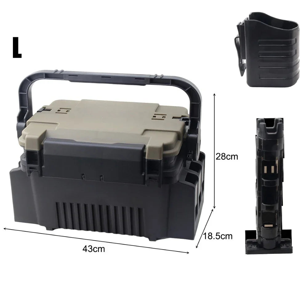 Large Capacity Fishing Tackle Box Multifunctional Fishing Lures