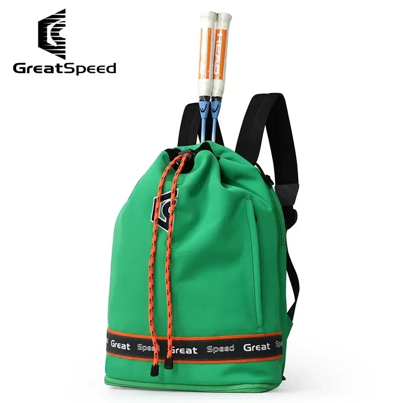 Greatspeed Tennis Racket Backpack Badminton Bag For Men