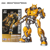 Transformer Toy Bumblebee Action Figure Mecha Assembled Glue-Free
