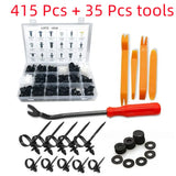 Car Push Retainer Clips Auto Fasteners Assortment Nylon