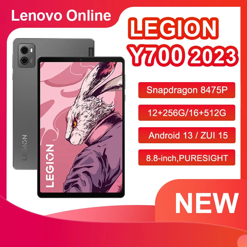 Lenovo LEGION Y700 2023 Gaming Tablet 8.8inch 256GB