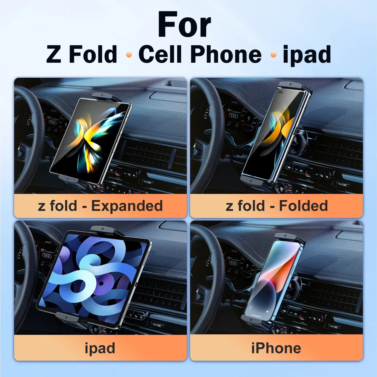 Hipacool Car Phone Clip Holder for Air Vent