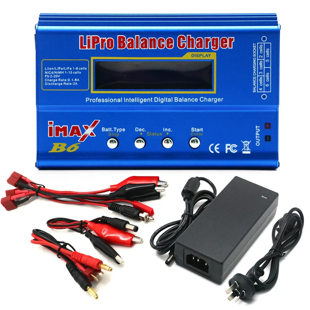 IMAX B6 80W Battery Charger Lipo NiMh Li-ion